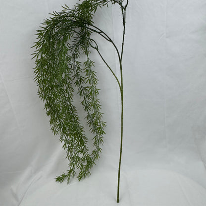 Green Silk Hanging Vanilla Branch