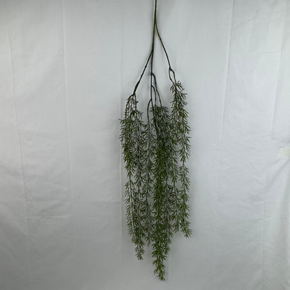 Green Silk Hanging Vanilla Branch