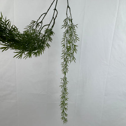 Green Silk Hanging Vanilla Branch