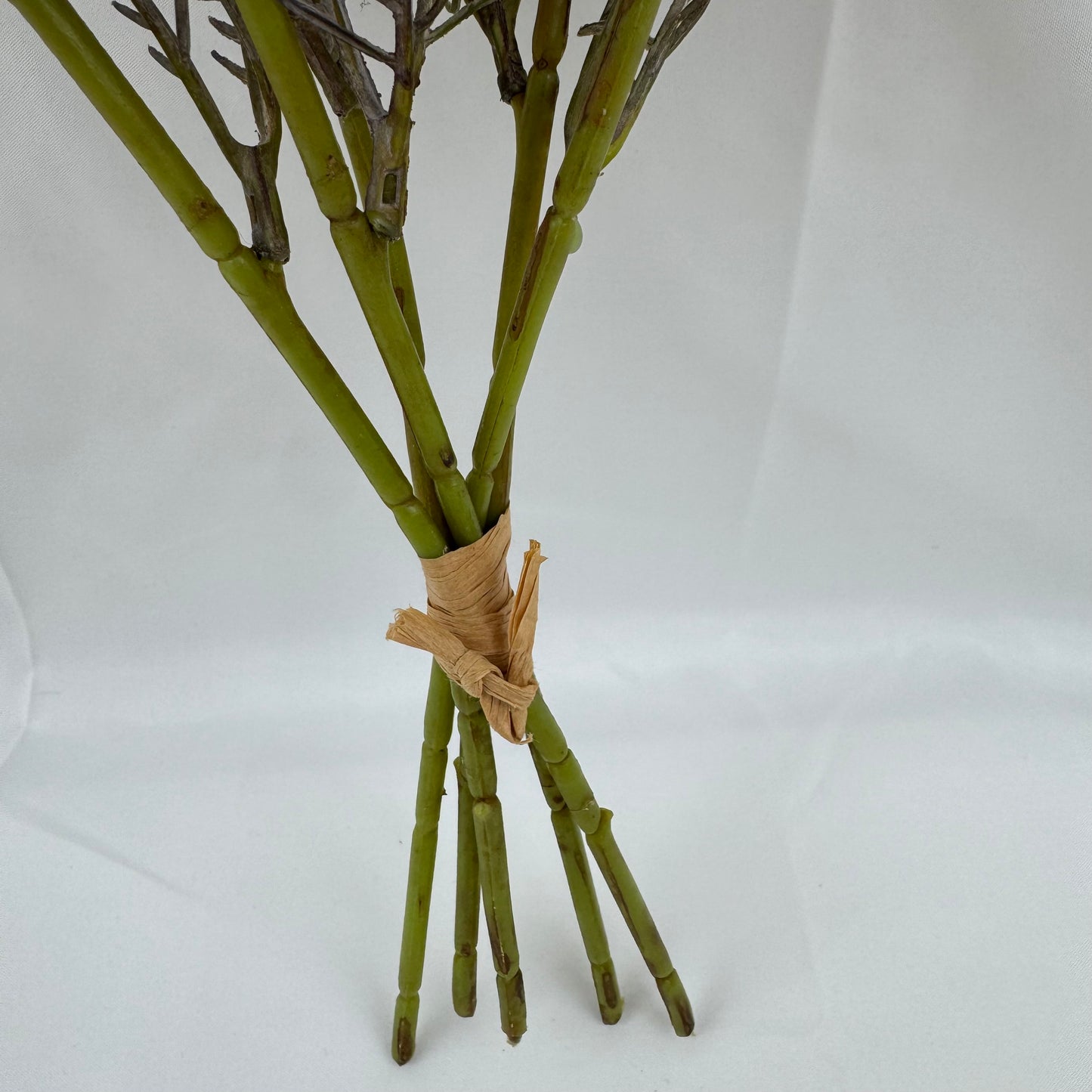 Red Silk Burnt Edge Rose Bud Bush - 20 Heads