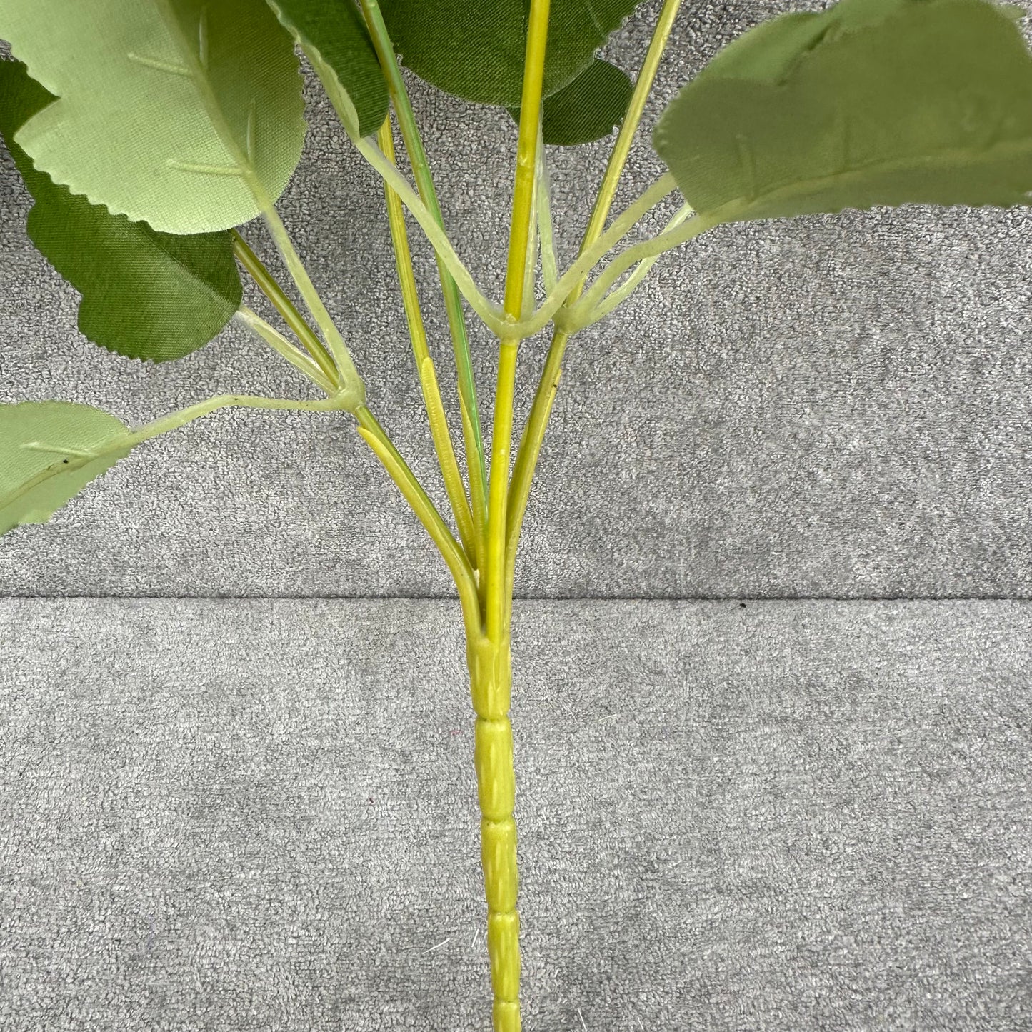 Ivory Silk Round Peony Bush - 5 Heads