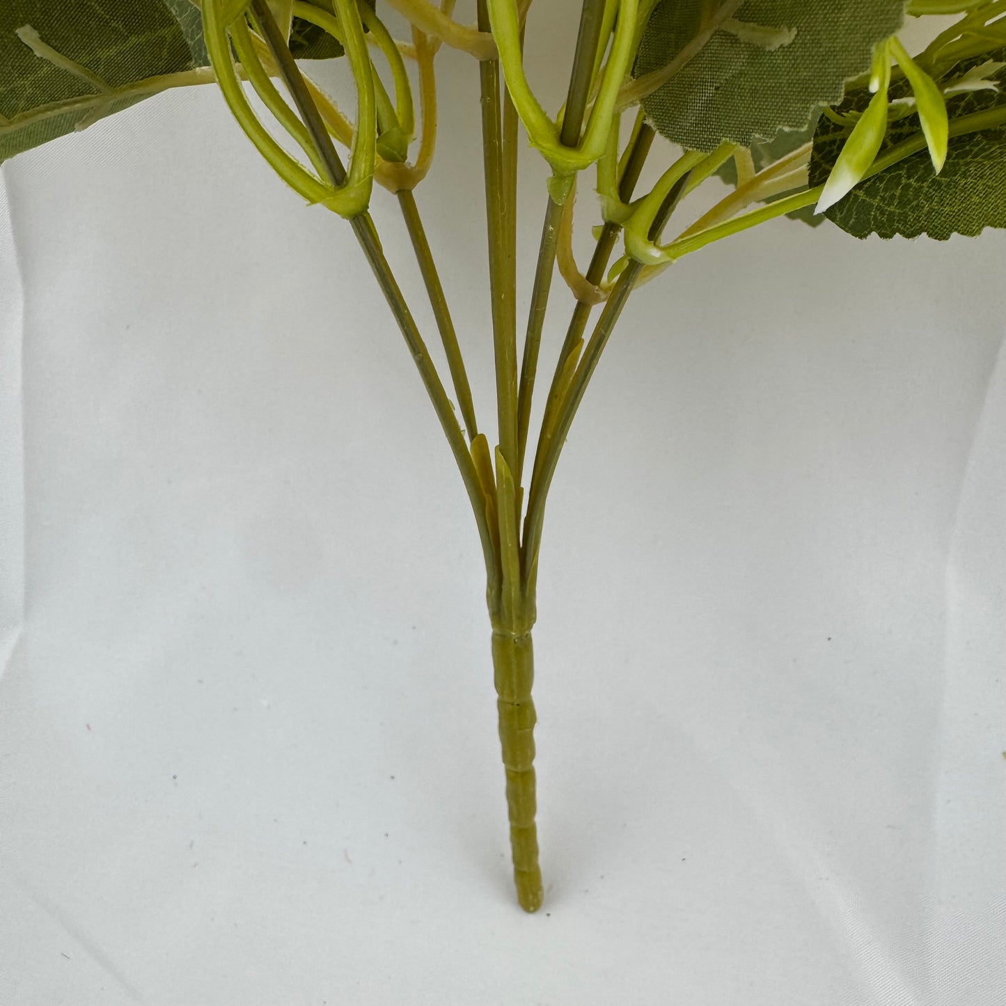 Yellow Silk Carnation Bush - 7 Heads