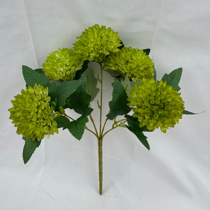 Green Honeycomb Ball Bush - 5 Heads