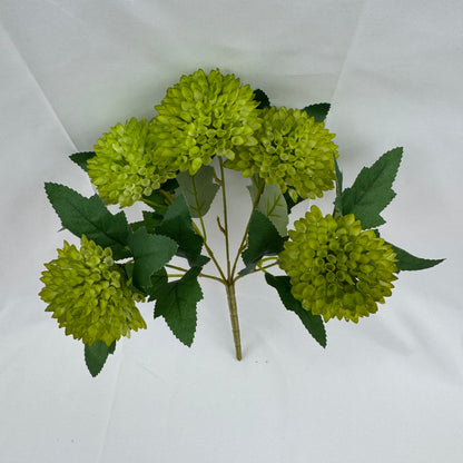 Green Honeycomb Ball Bush - 5 Heads