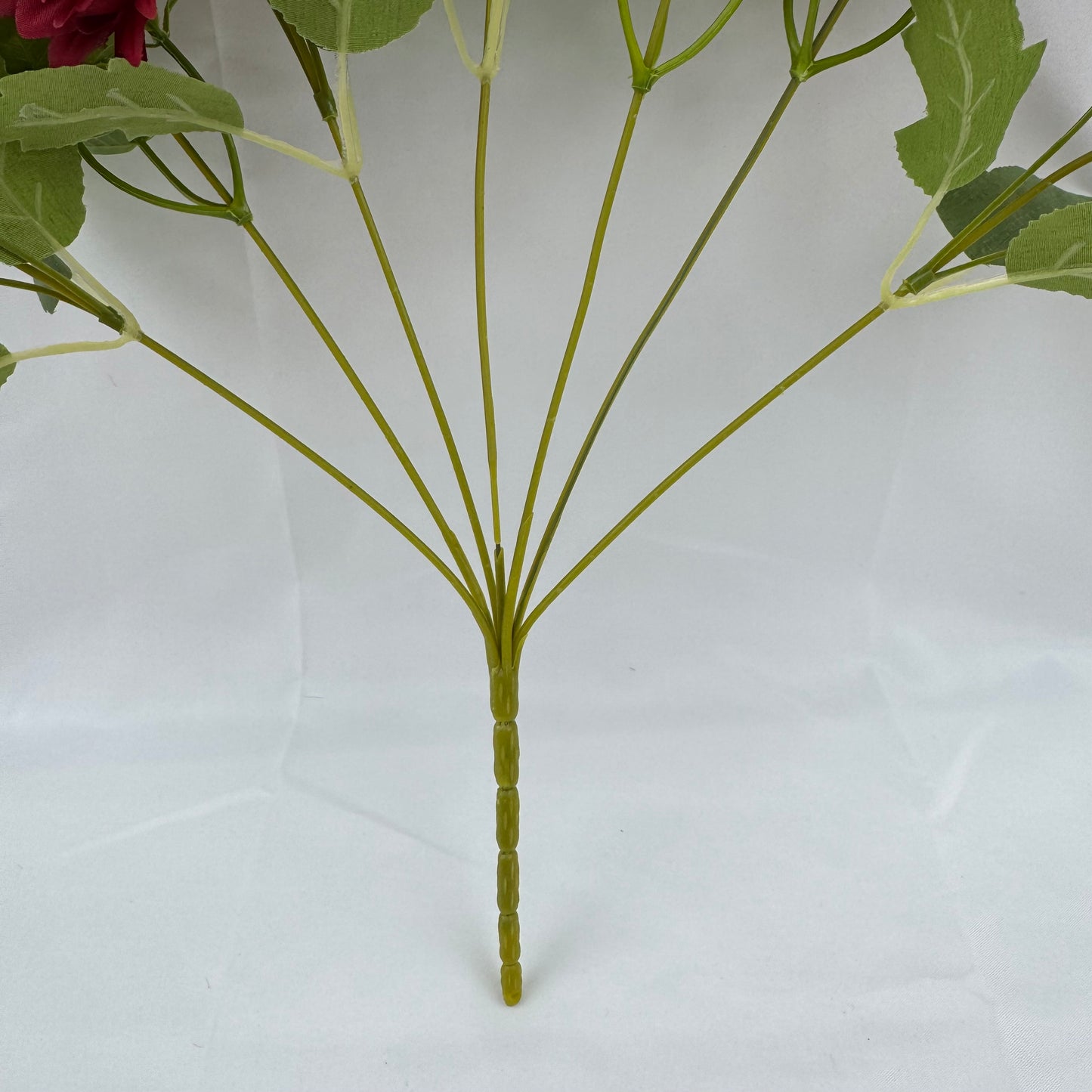 Red Silk Dahlia Bush - 7 Heads